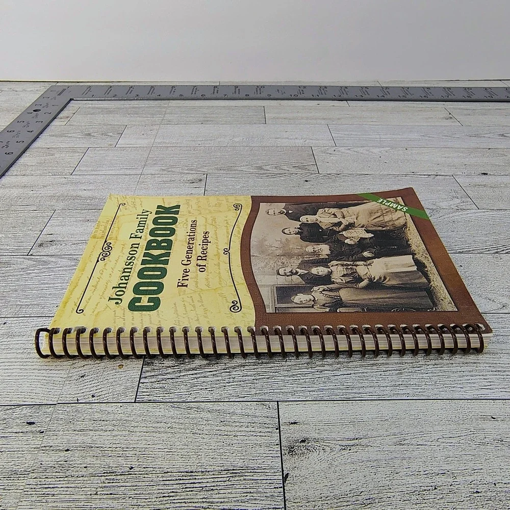 Johansson Family Cookbook 5 Generations Recipes 2017 Spiral Bound Heritage Kitch